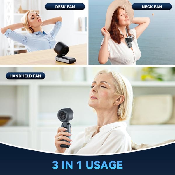 ☀️Summer Ourdoor essential - Portable Handheld Turbo Fan