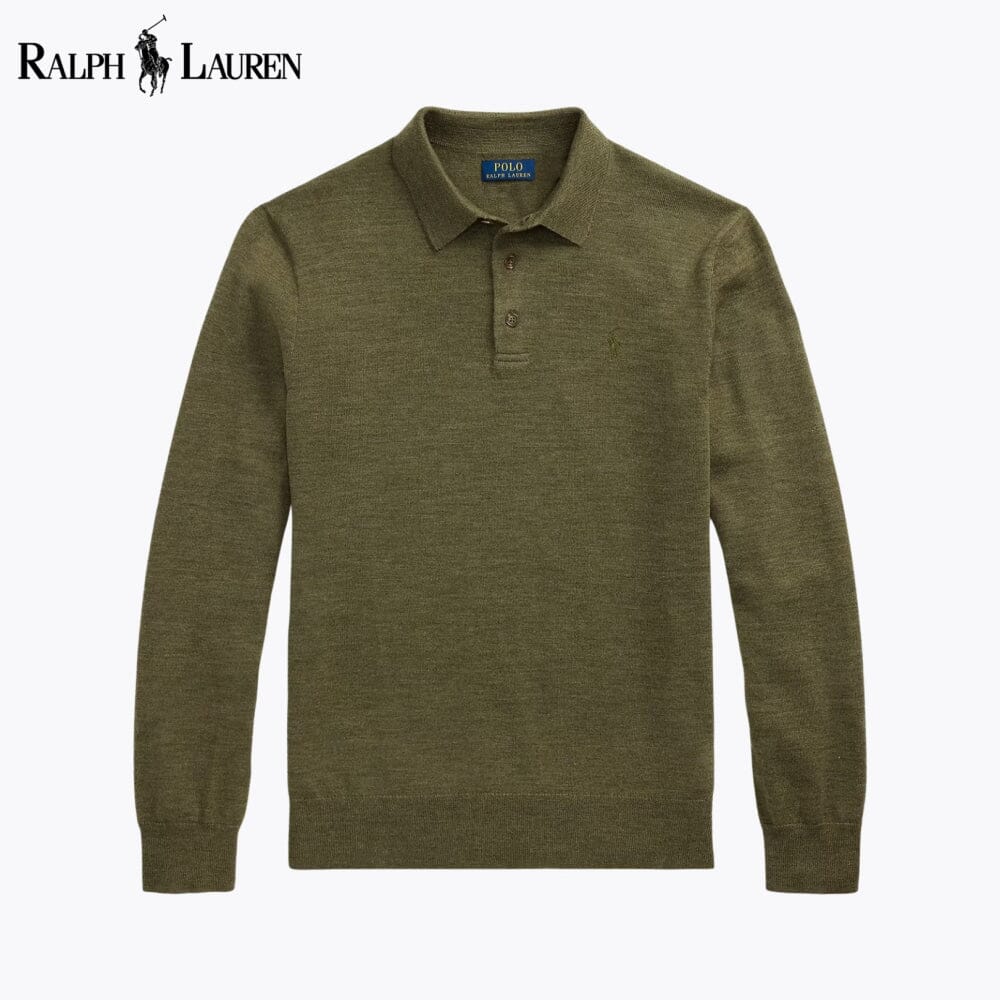 RL Wool Polo-Collar Jumper