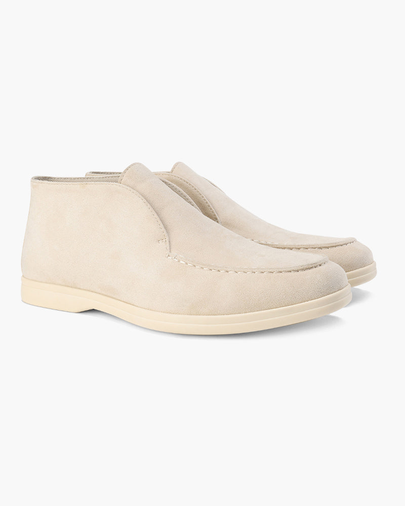 Hohe Wildleder Slipper