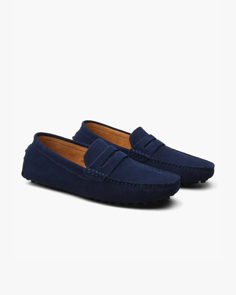 Wildleder Fahrer Slipper