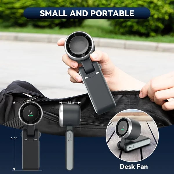 ☀️Summer Ourdoor essential - Portable Handheld Turbo Fan