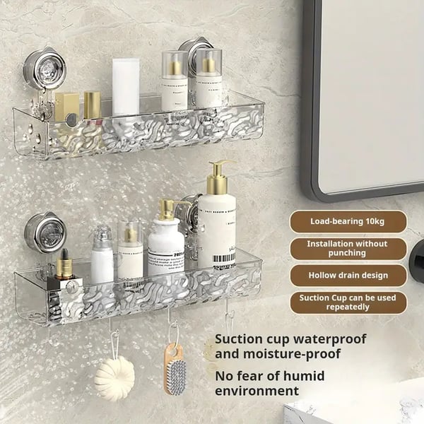 🔥Corrugated suction cup storage holder