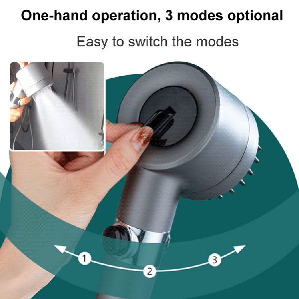 German multifunctional massage shower
