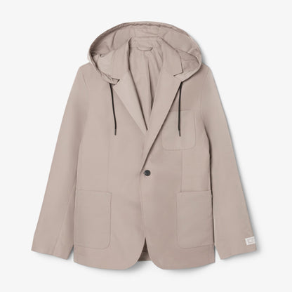 LC Twill Blazer with Hood