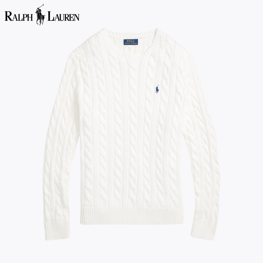 RL Cable-Knit Cotton Jumper