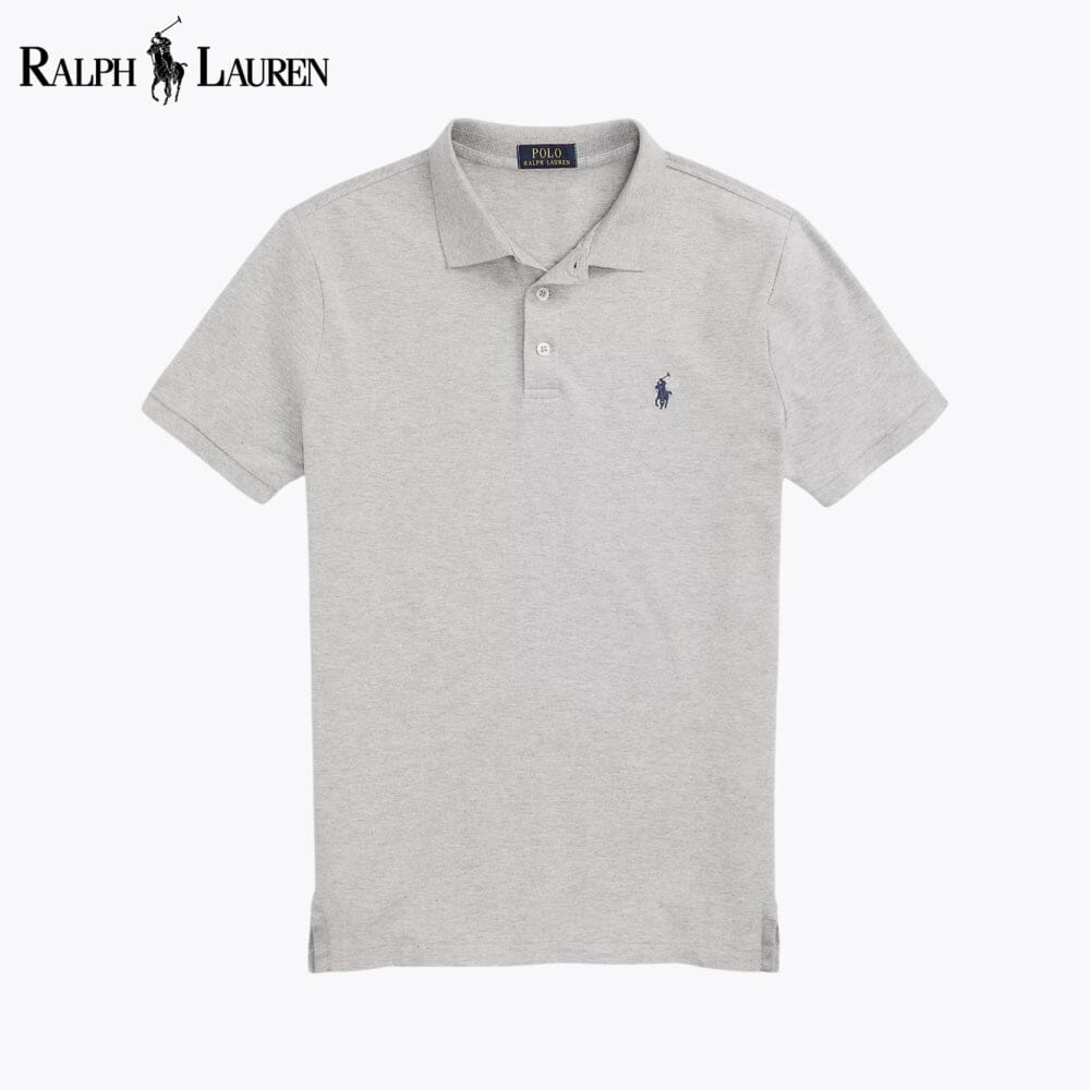 RL Custom Slim Fit Stretch Mesh Polo Shirt